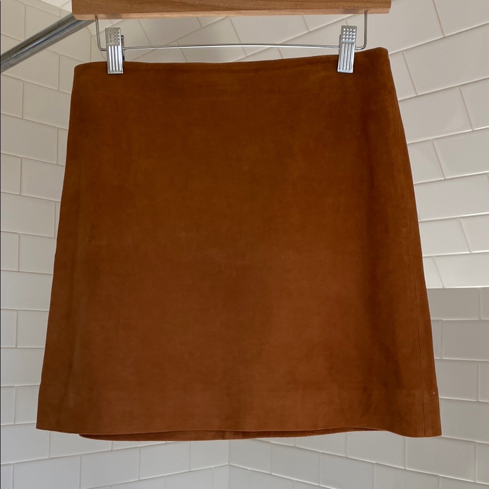 J. Crew Rich Brown Mini Skirt